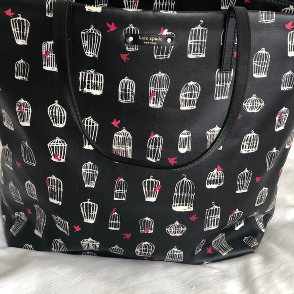 Kate Spade Jade Drive Bon Shopper bird cage tote - Picture 5 of 7